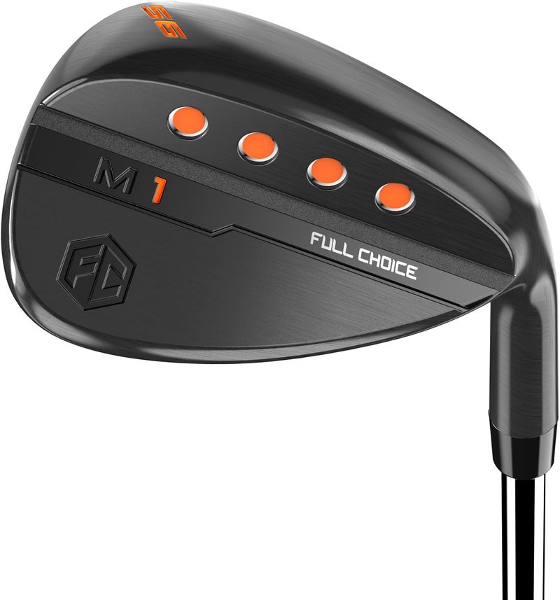 Full Choice Golf Wedges, CNC Milled Face for More Spin and Control, 52/56/60/70 Degree Golf Sand Wedge, Gap Wedge, Lob Wedge Golf Clubs, Wedges Golf Clubs for Men Women Right Hand - Image 1